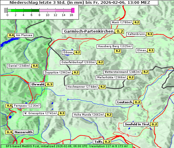 Niederschlag, 6. 2. 2026