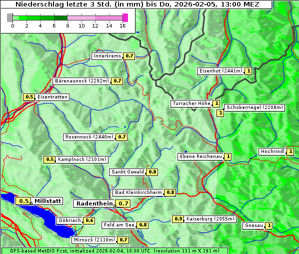 Niederschlag, 5. 2. 2026