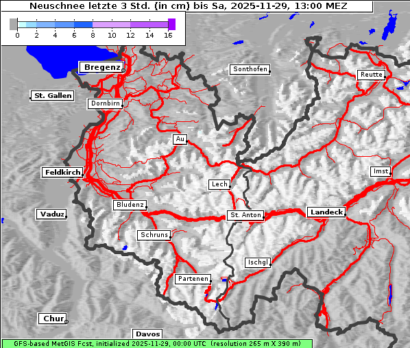 Neuschnee, 29. 11. 2025