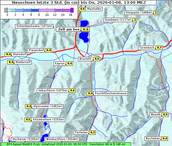 Neuschnee, 8. 1. 2026