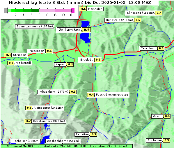 Niederschlag, 8. 1. 2026