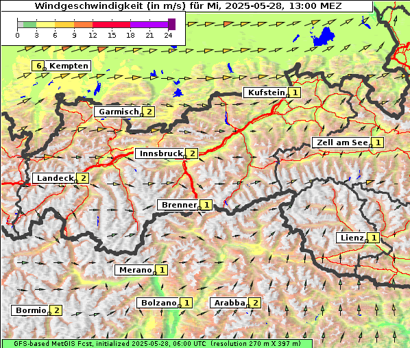 Wind, 28. 5. 2025