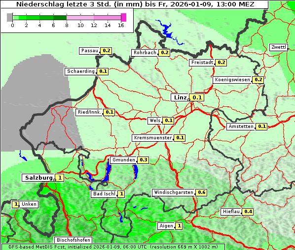 Niederschlag, 9. 1. 2026