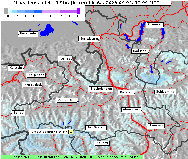 Neuschnee, 4. 4. 2026
