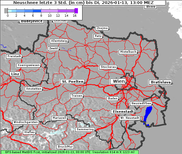 Neuschnee, 13. 1. 2026