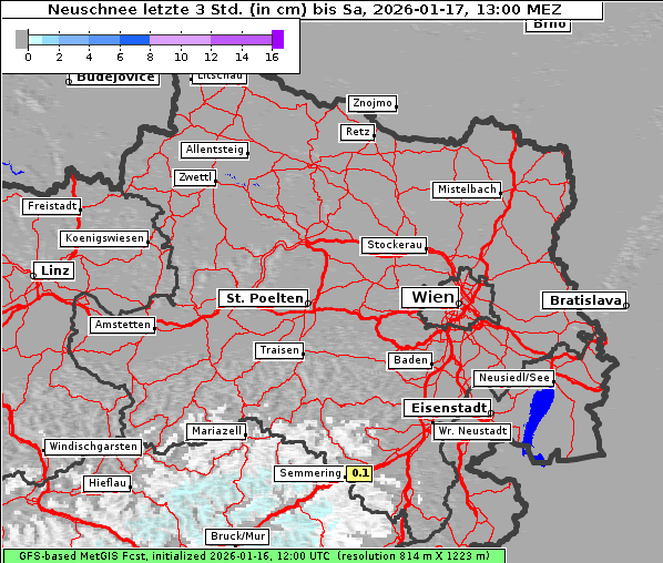 Neuschnee, 17. 1. 2026