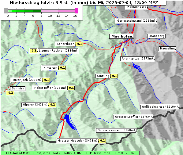 Niederschlag, 4. 2. 2026