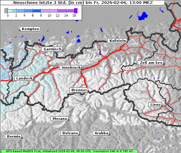 Neuschnee, 6. 2. 2026
