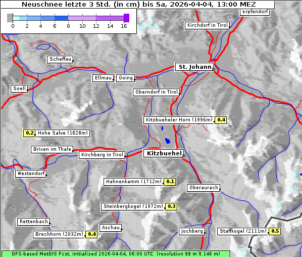 Neuschnee, 4. 4. 2026