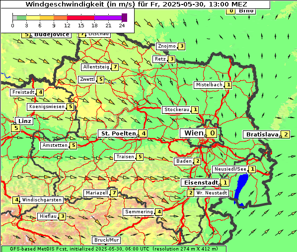 Wind, 30. 5. 2025
