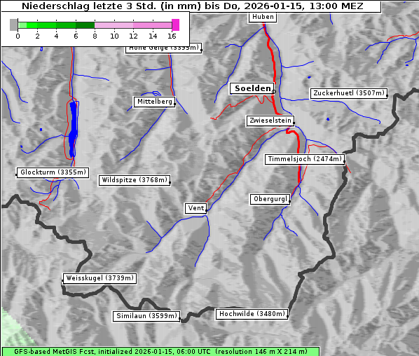 Niederschlag, 15. 1. 2026
