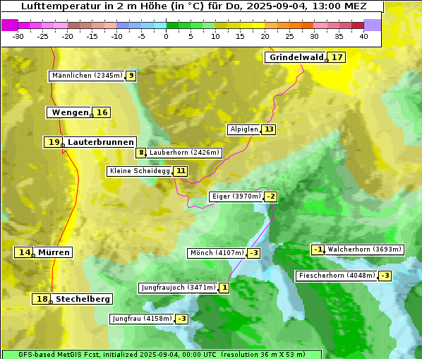Temperatur, 4. 9. 2025