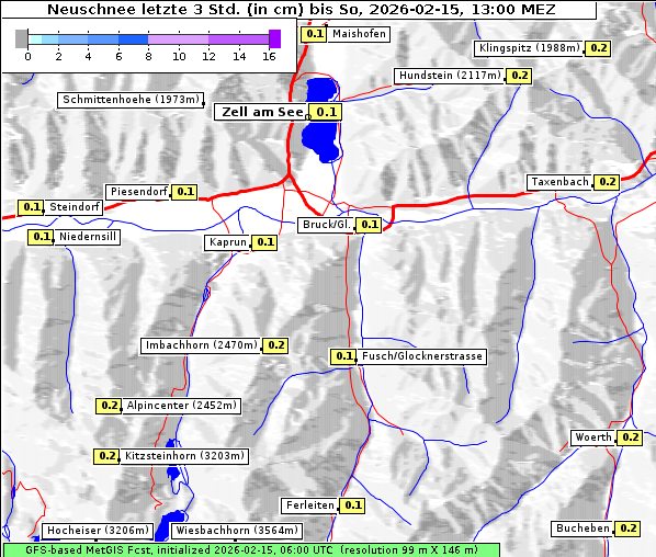 Neuschnee, 15. 2. 2026