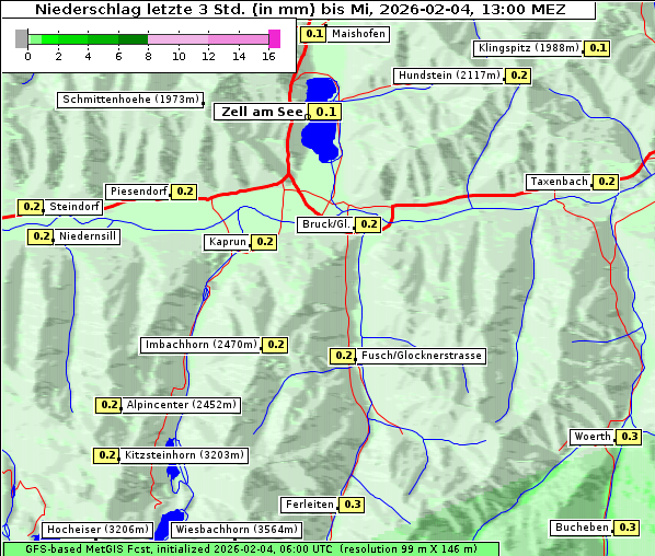 Niederschlag, 4. 2. 2026