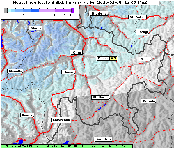 Neuschnee, 6. 2. 2026