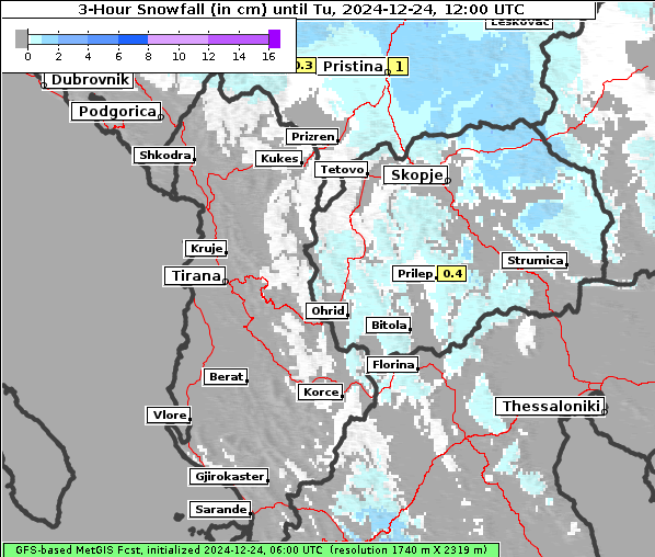 Neuschnee, 24. 12. 2024