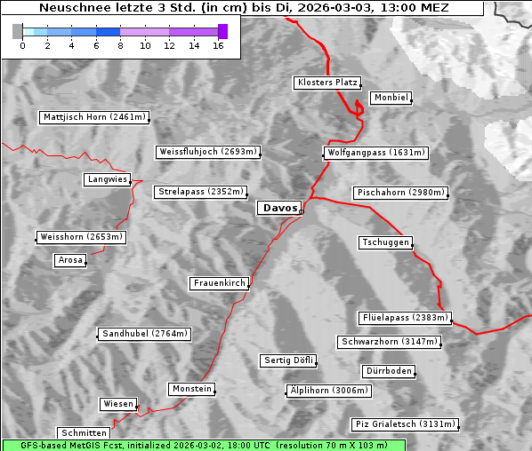 Neuschnee, 3. 3. 2026