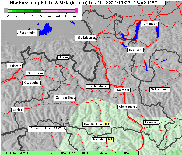 Niederschlag, 27. 11. 2024