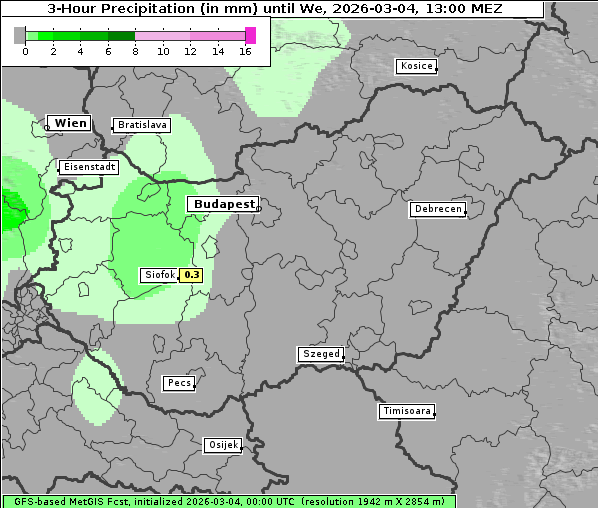Niederschlag, 4. 3. 2026