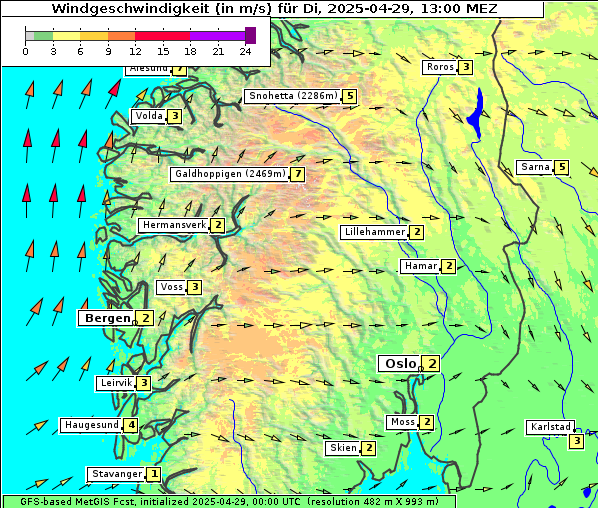 Wind, 29. 4. 2025