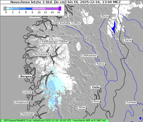Neuschnee, 16. 12. 2025