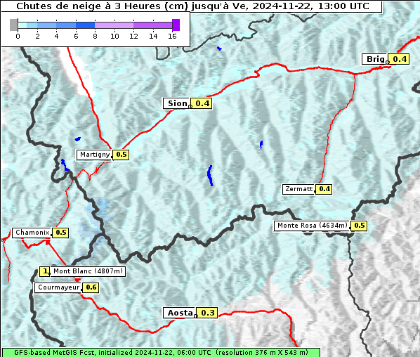 Neuschnee, 22. 11. 2024