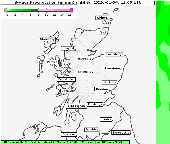 Niederschlag, 4. 1. 2026