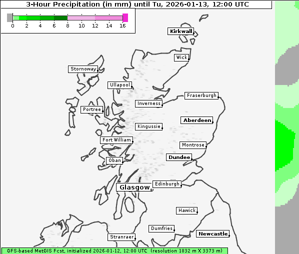 Niederschlag, 13. 1. 2026