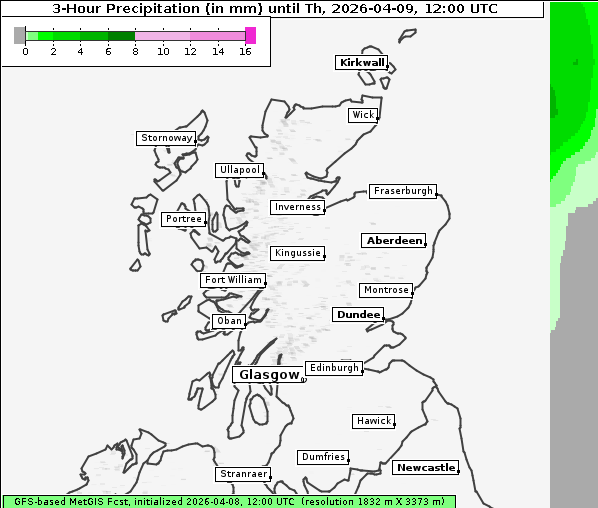 Niederschlag, 9. 4. 2026