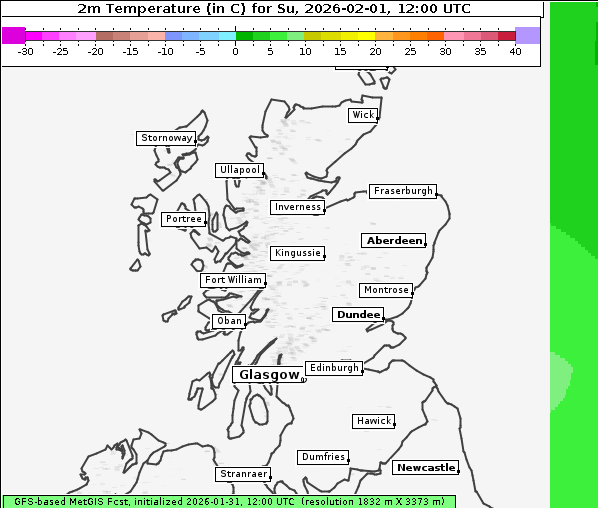 Temperatur, 1. 2. 2026