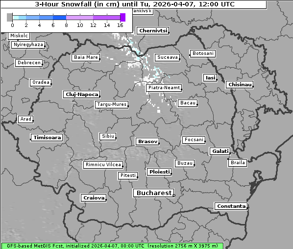 Neuschnee, 7. 4. 2026