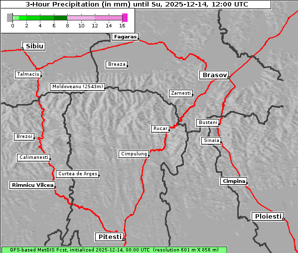 Niederschlag, 14. 12. 2025