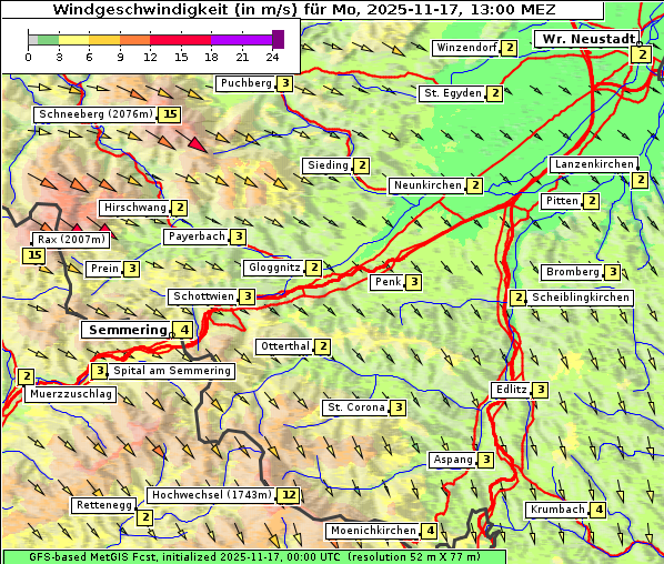 Wind, 17. 11. 2025