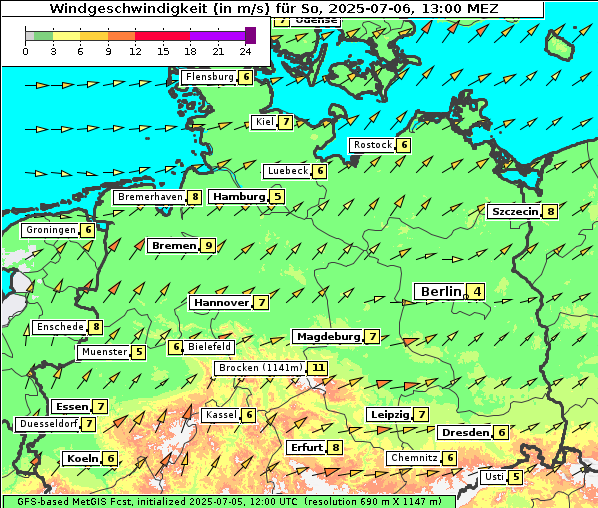 Wind, 6. 7. 2025
