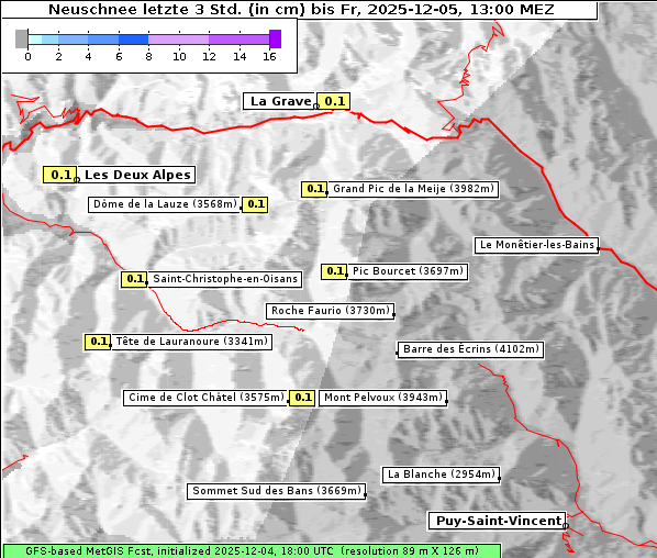 Neuschnee, 5. 12. 2025