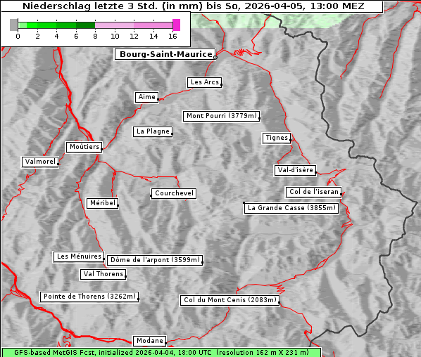Niederschlag, 5. 4. 2026