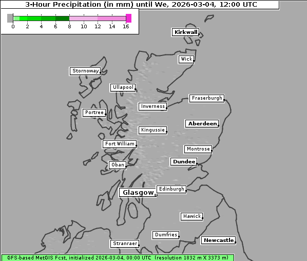 Niederschlag, 4. 3. 2026