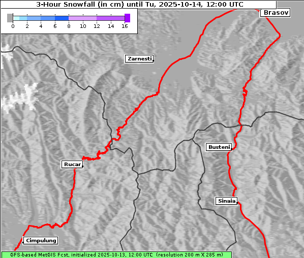 Neuschnee, 14. 10. 2025