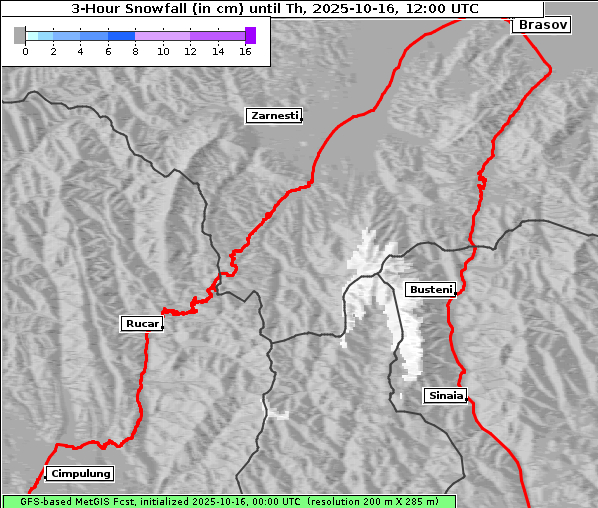 Neuschnee, 16. 10. 2025