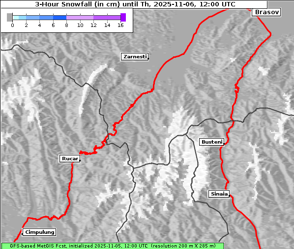 Neuschnee, 6. 11. 2025