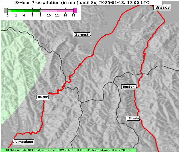 Niederschlag, 18. 1. 2026