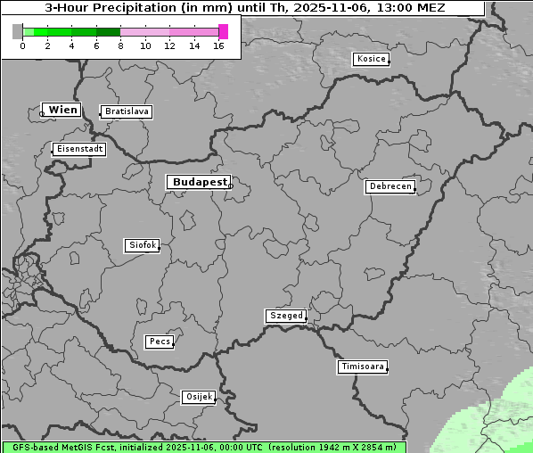 Niederschlag, 6. 11. 2025