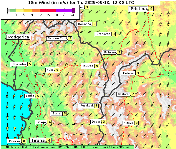 Wind, 18. 9. 2025