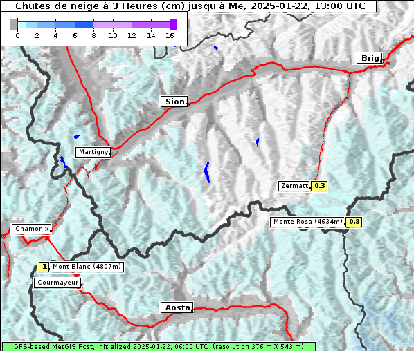 Neuschnee, 22. 1. 2025