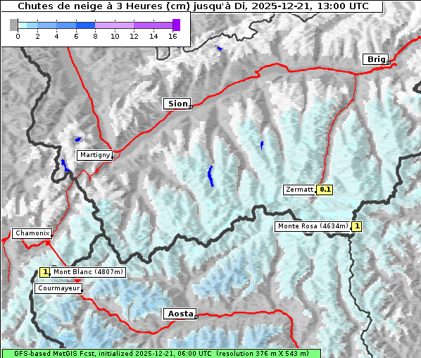 Neuschnee, 21. 12. 2025