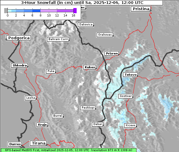 Neuschnee, 6. 12. 2025