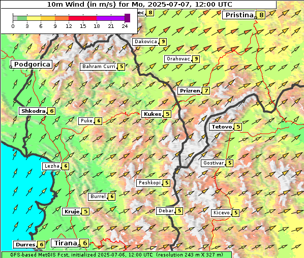 Wind, 7. 7. 2025