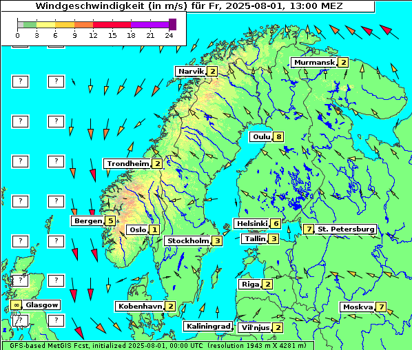 Wind, 1. 8. 2025