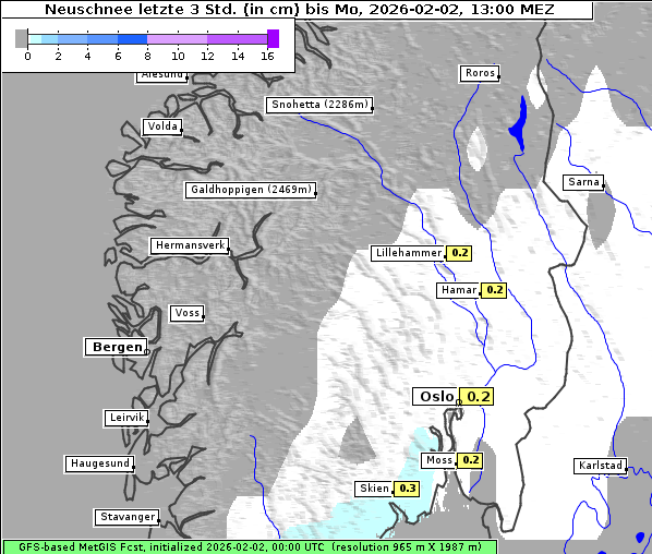 Neuschnee, 2. 2. 2026