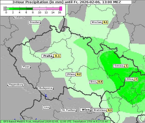 Niederschlag, 6. 2. 2026